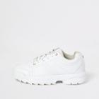 River Island Womens White Chunky Lace-up Runner Trainers