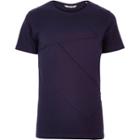 River Island Mensblue Only & Sons Textured Front T-shirt