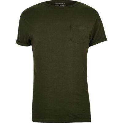 River Island Mens Chest Pocket T-shirt