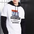 River Island Mens White Blood Brother 'abandon' Print T-shirt