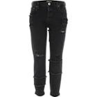 River Island Womens Ashley Patch Detail Boyfriend Jeans