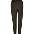 River Island Mensbrown Neppy Skinny Suit Trousers