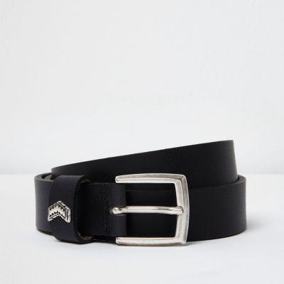 River Island Mens Leather Arrow Belt