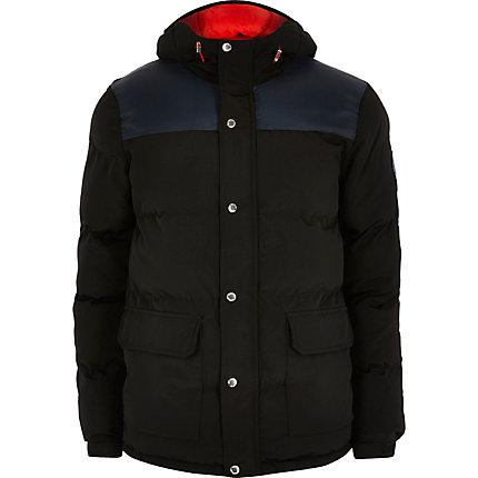 Mens Bellfield Blocked Padded Puffer Coat