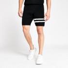 River Island Mens Slim Fit Knitted Stripe Short