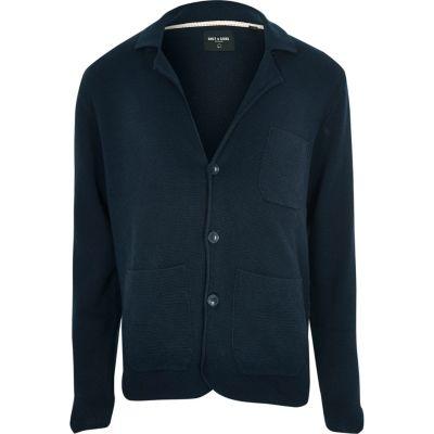 River Island Mens Only And Sons Blazer Knit Cardigan