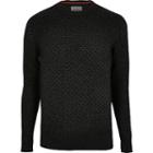 River Island Mens Superdry Cable Knitted Jumper