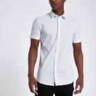 River Island Mens Only And Sons White Short Sleeve Print Shirt