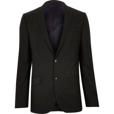 River Island Mens Darkest Slim Suit Jacket