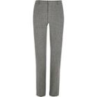 River Island Mens Slim Fit Croc Smart Trousers