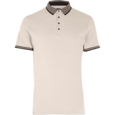 River Island Mens Short Sleeve Polo Shirt