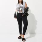 River Island Womens Plus Molly Ring Eyelet Hem Skinny Jeans