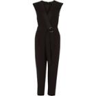 River Island Womens Petite Sleeveless Tailored Jumpsuit