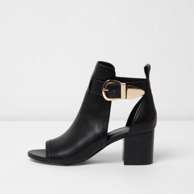 River Island Womens Buckle Shoe Boot