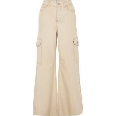 River Island Womens Mila Wide Leg Jeans