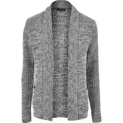 River Island Mens Soft Foldback Cardigan