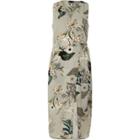 River Island Womens Floral Print Wrap Midi Dress