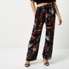 River Island Womens Petite Scarf Print Soft Pants