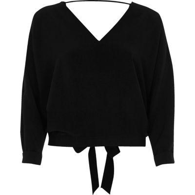 River Island Womens Textured Strap Back Top