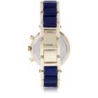 River Island Womens Glamorous Rhinestone Case Watch