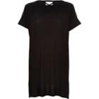 River Island Womens Cross Lace Up Back Split T-shirt