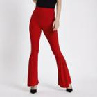 River Island Womens Frill Flare Trousers