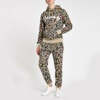 River Island Mens Money Clothing Camo Joggers