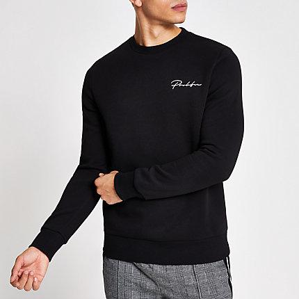 River Island Mens Prolific Slim Fit Sweatshirt