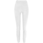 River Island Womens White D-ring High Waisted Trousers