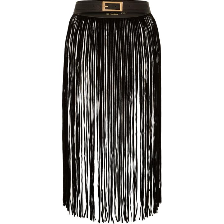 River Island Womens Fringed Longline Belt