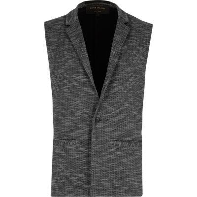 River Island Mens Tailored Sleeveless Blazer