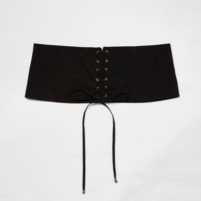 River Island Womens Poplin Corset Waist Belt