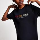 River Island Womens 'we Are One' Pride T-shirt