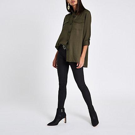 River Island Womens Button Front Shacket