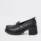 Womens Kickers Klio Chunky Heel Loafers