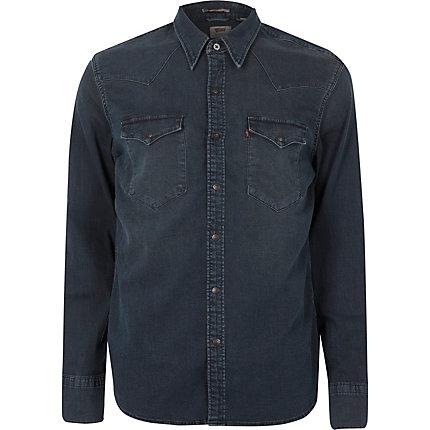 Mens Levi's Barstow Western Long Sleeve Shirt