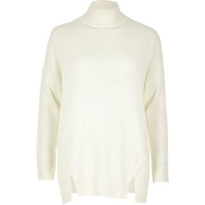 River Island Womens Knit Circle Back Sweater