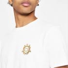 Mens Criminal Damage White Logo Crest T-shirt
