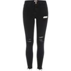 River Island Womens Molly Ripped Super Skinny Jeans