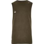River Island Mens Distressed Slim Fit Tank Top