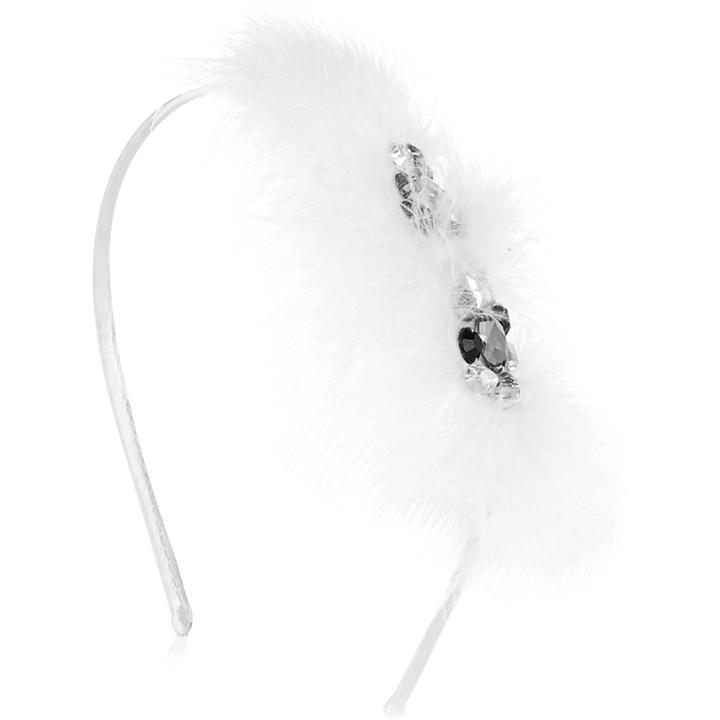 River Island Girls Feather Hairband