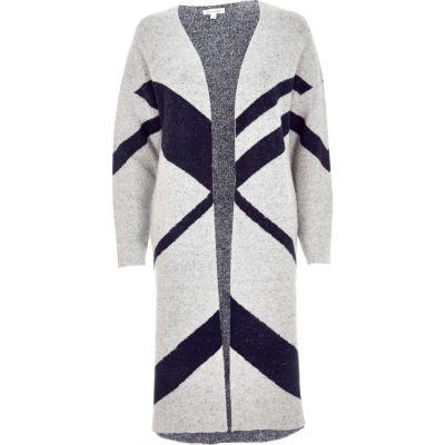 River Island Womens Color Block Cardigan
