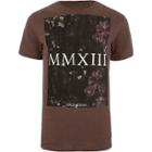 River Island Mens Only And Sons Floral Slim Fit T-shirt