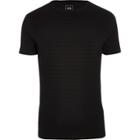 River Island Mens Textured Muscle Fit Crew Neck T-shirt