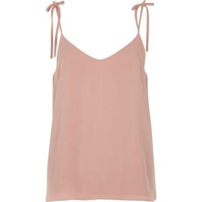 River Island Womens Tie Strap Cami Top