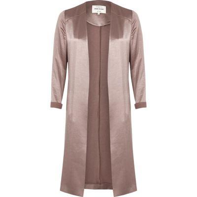 River Island Womens Satin Duster Jacket