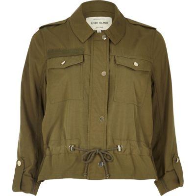 River Island Womens Lightweight Drawstring Jacket