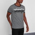 Mens Wrangler Mirror Logo Print T-shirt