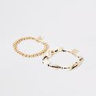 River Island Womens Gold Colour Shell Anklet Multipack