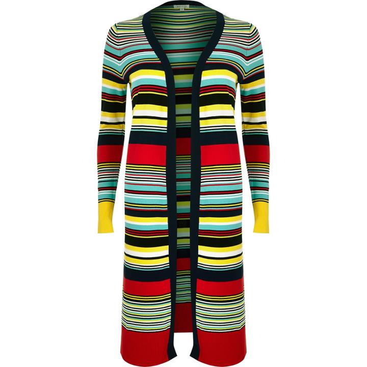 River Island Womens Knitted Stripe Cardigan